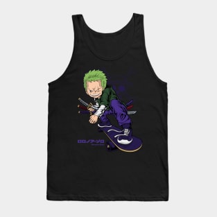 Roronoa Zoro skate Tank Top